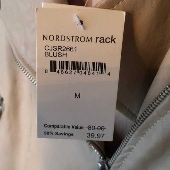 NWT Elodie Neutral Vegan Jacket - Picture 6 of 6